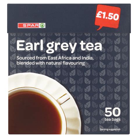 SPAR Earl Grey 50 Tea Bags 125g