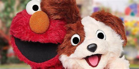 Elmo's puppy Tango debuts on Sesame Street this season