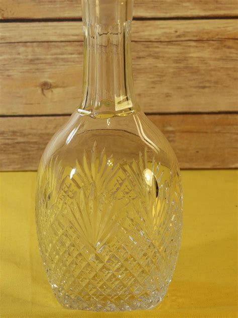 Vintage Port Decanter Carafe Clear Cut Glass Wine Decanter - Etsy