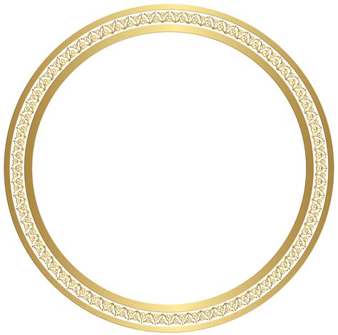 round gold frame clipart 10 free Cliparts | Download images on ...