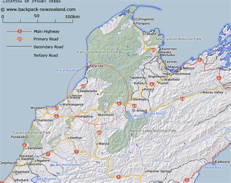 Where is Stoney Creek? Map - New Zealand Maps