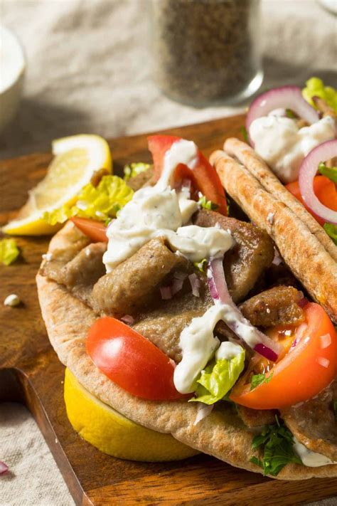 Easy Greek Gyro Sandwich with Tzatziki Sauce - IzzyCooking