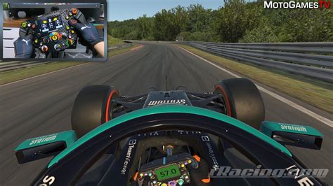 iRacing - Mercedes-AMG F1 W12 E at Norsdchlefie | Thrustmaster SF1000 ...