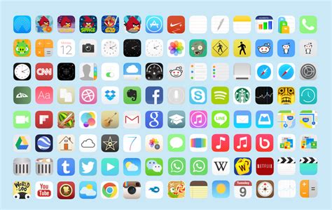 Free and Premium iOS 7 icons – 56pixels.com