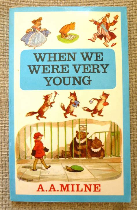 When We Were Very Young by A. A. Milne. Illustrated by E. H. | Etsy in ...