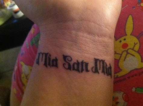 Mia San Mia: We Are Who We Are :) | Tattoo quotes, Tattoos