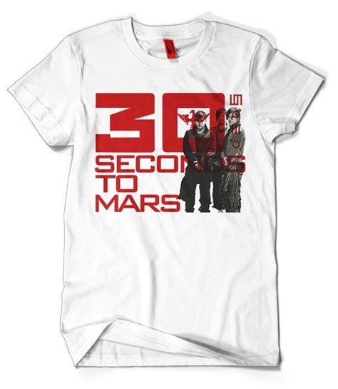 Thirty Seconds to Mars T-Shirt | Shirts, T shirt, Rock t shirts