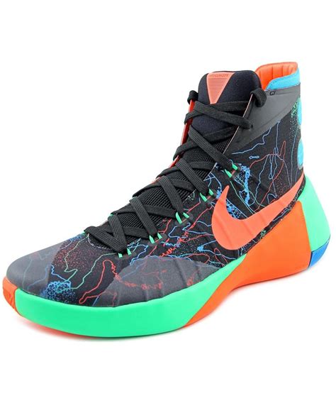 NIKE NIKE HYPERDUNK 2015 MEN ROUND TOE CANVAS BLACK BASKETBALL SHOE'. #nike #shoes #sneakers ...