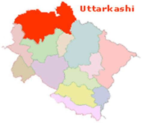 Uttarakashi Map | Uttarakashi Tourist Map | Uttaranchal Maps