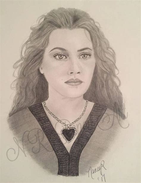 The Real Drawing Of Rose From Titanic at PaintingValley.com | Explore ...