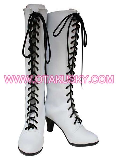 Black Butler Angela And Ash Cosplay Boots 02 [Shoes 949] - $70.00 : Otaku Sky, Anime Accessories ...