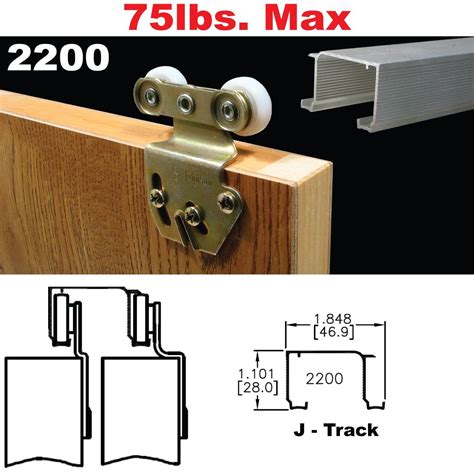 Johnson Hardware 2200 Sliding Bypass Door Hardware | Johnsonhardware ...