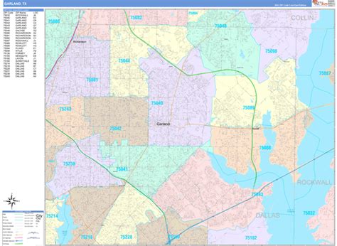 Maps of Garland Texas - marketmaps.com (2022)