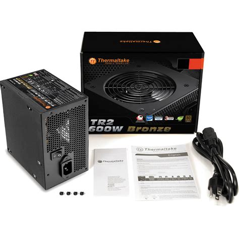 Thermaltake TR2 600W Bronze Power Supply PS-TR2-0600NPCBUS-B B&H