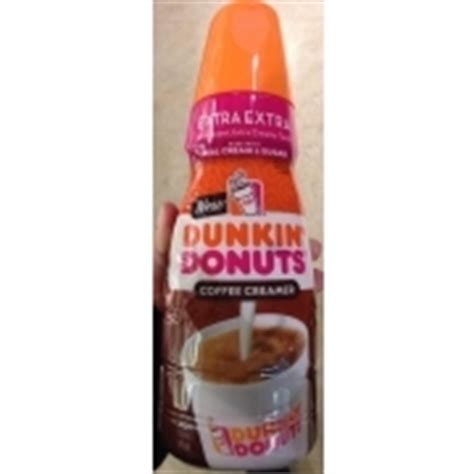 Dunkin Donuts Coffee Creamer: Calories, Nutrition Analysis & More ...