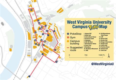 Wvu Downtown Campus Map - Wynne Karlotte