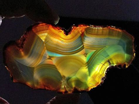 Iris Agate, 144 Carat, Huge, Rainbow, Holographic Healing, Polished SLICE multi-color Fire A ...
