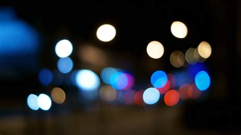 Wallpaper : sunlight, night, reflection, blue, circle, bokeh, light ...