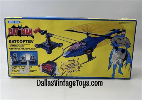 1989 Batman: Batcopter- Remote Control Dual Flight Controls