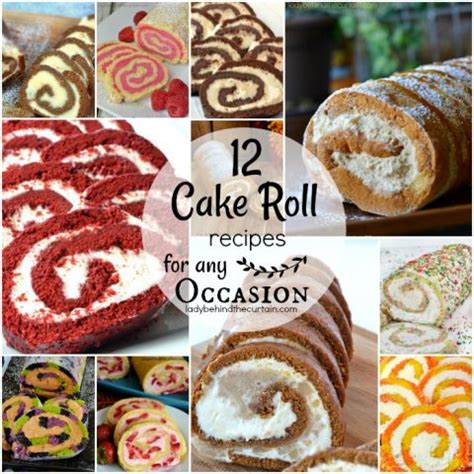 12 Cake Roll Recipes