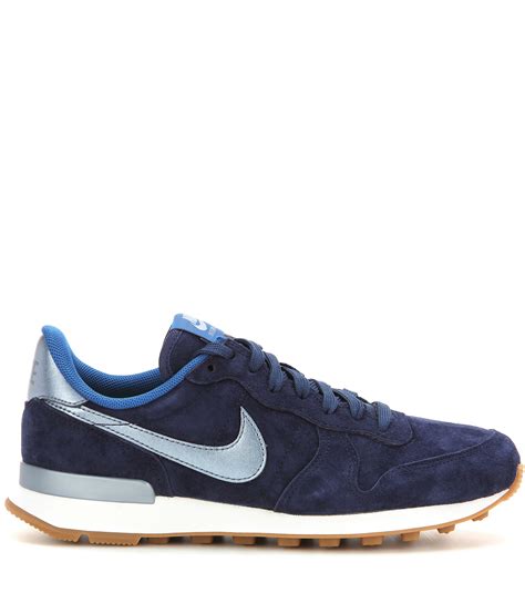 Nike Internationalist Suede Sneakers in Blue | Lyst