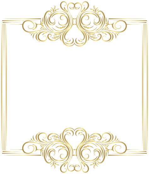 Elegant Borders Png