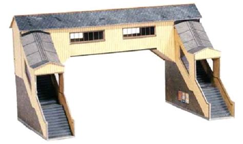 Hornby Train Restorations - Model railway Station Covered Footbridge kit