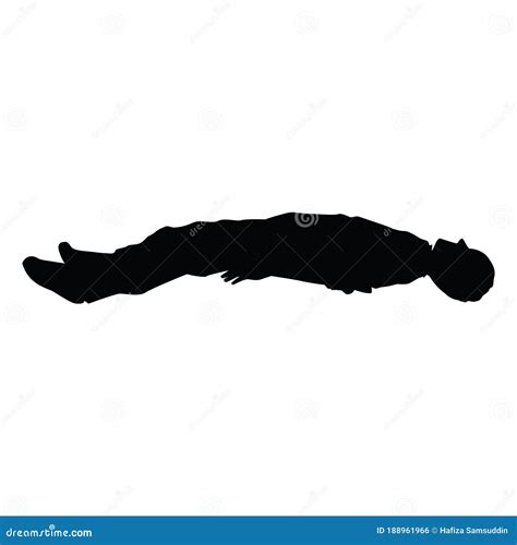 Cat Lying Down, Pussycat Silhouette. Vector Image. | CartoonDealer.com #87016659