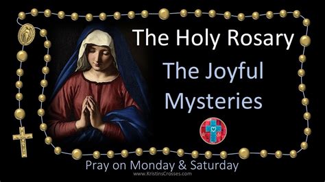 Pray the Rosary 💙 (Monday & Saturday) The Joyful Mysteries of the Holy Rosary [multi-language cc ...