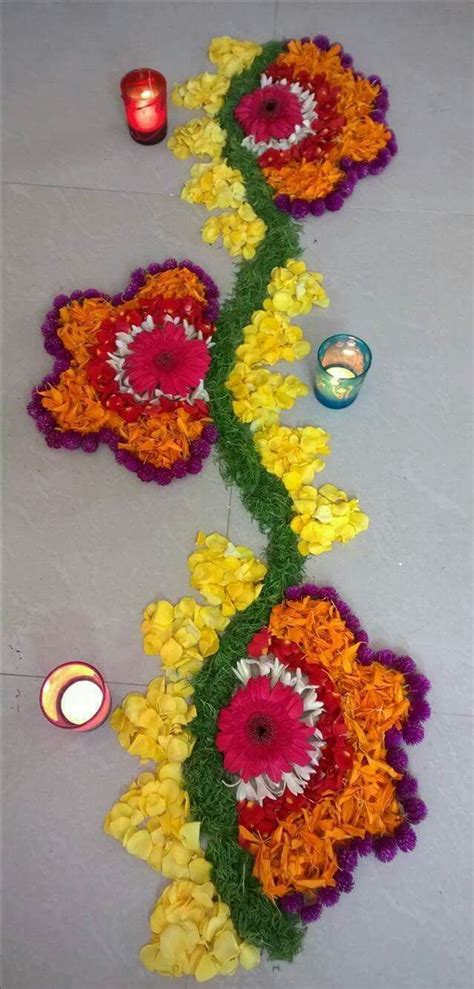 Rangoli Flowers – Beautiful Flower Arrangements and Flower Gardens