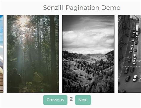 Fast Content Paginator With jQuery And Bootstrap 4 - Senzill Pagination | Free jQuery Plugins