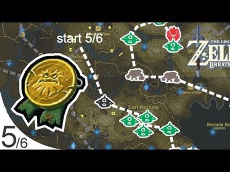 All Hinox Locations Botw Map