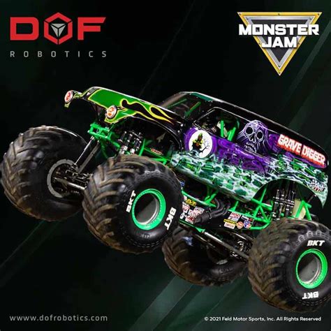 DOF Robotics | Monster Jam Grave Digger VR simulator | blooloop