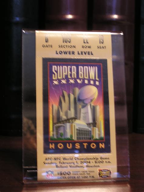 Super Bowl XXXVIII Memorabilia | Collectors Weekly