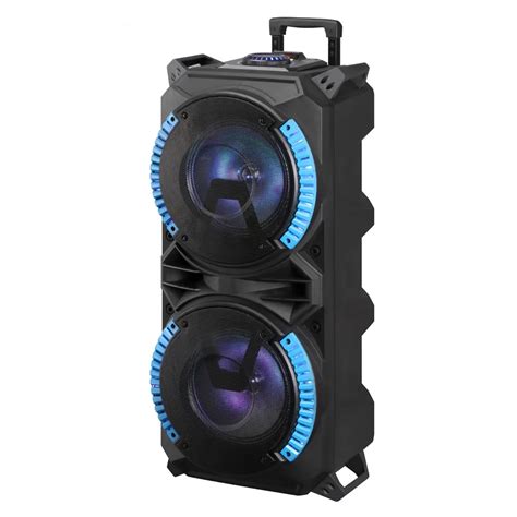 Portable Speaker With Mic / QTX Sound System Play 8" 300w USB Bluetooth Karaoke DJ : This list ...