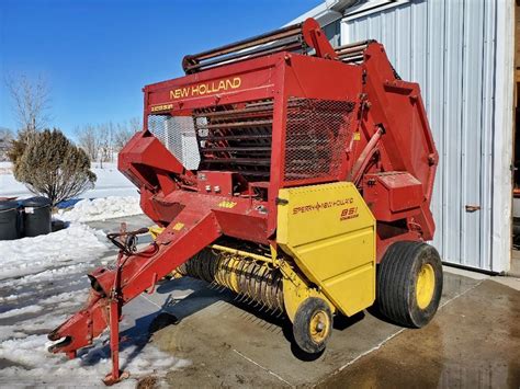 New Holland 851 Auto-Wrap Round Baler BigIron Auctions