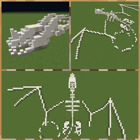 Minecraft Dragon Statue Schematic