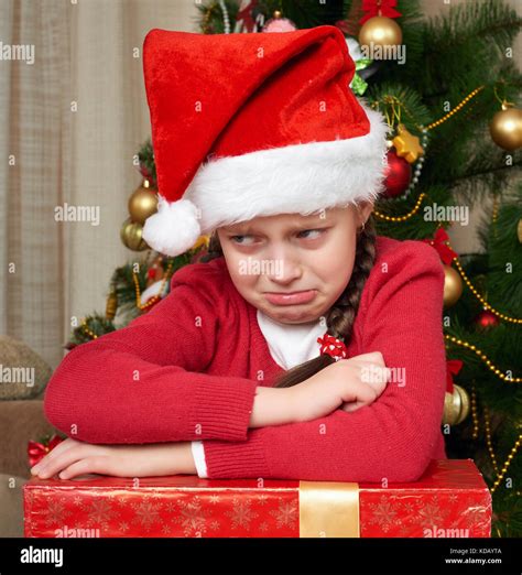 Child crying santa hi-res stock photography and images - Alamy