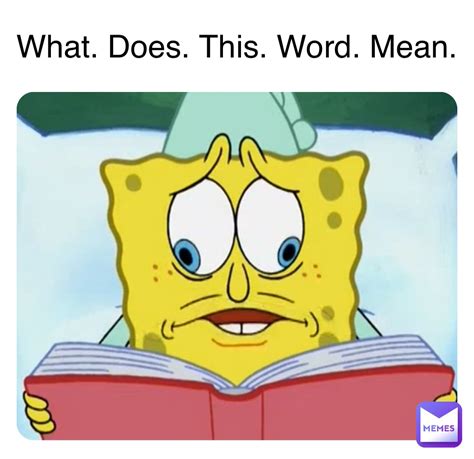 What. Does. This. Word. Mean. | @lauraranaekelley | Memes
