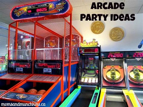 Arcade Party Ideas For Kids and Teens | Home, Party ideas for kids and Birthdays