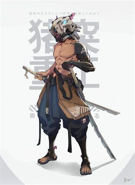 Street Samurai | Samurai artwork, Cyberpunk character, Fantasy ...