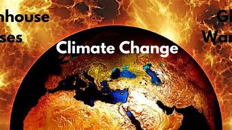 Green House Gases, Global Warming and Climate Change - Public Health Notes