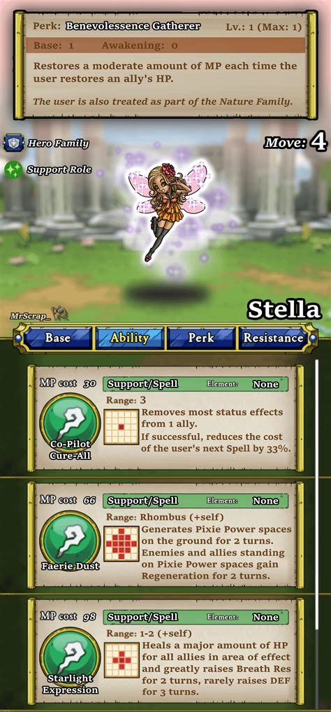 Custom Unit - Stella from DQIX, Co-Pilot of the Starlight Express! (4-Move Healer Concept) : r ...