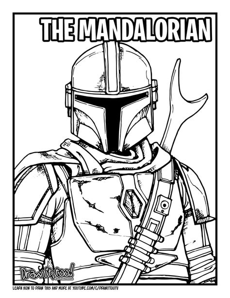 45+ Star Wars Mandalorian Drawing Gif