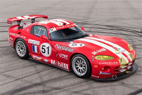A Le Mans winning Chrysler Viper GTS-R race car is for sale