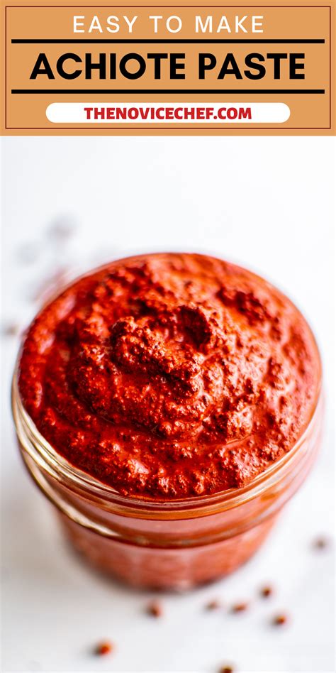 Achiote Paste | Bold, Bright, And Flavorful Paste For Meats & More! in 2023 | Seasoning recipes ...