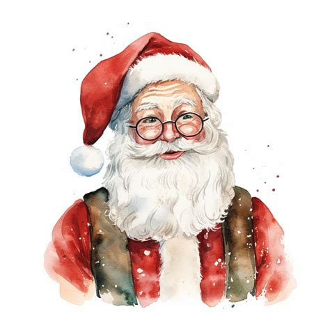 Santa Claus Portrait Art Free Stock Photo - Public Domain Pictures