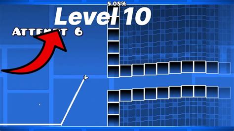 10 Levels of SPAM Difficulty... / Geometry dash - YouTube