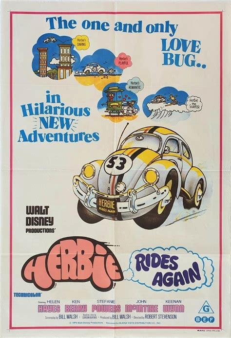 Herbie Rides Again : The Film Poster Gallery