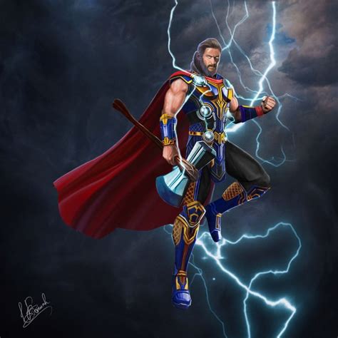 Thor God of Thunder // Thor Love and Thunder | Marvel thor, Avengers ...